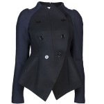 COVET: Carven Two Tone Coat